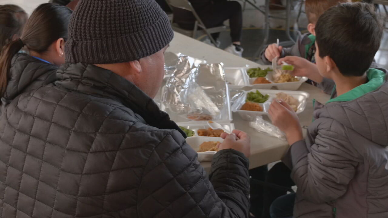 First Thanksgiving for refugees